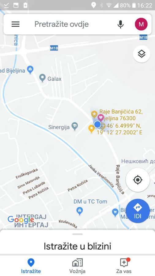 Dado Appartement Bijeljina Buitenkant foto